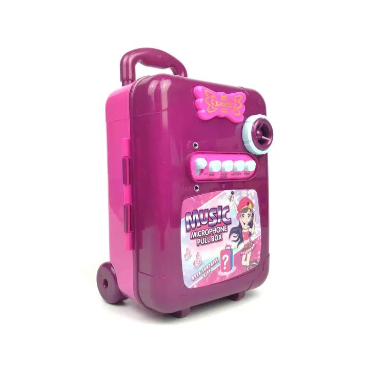 Kids’ Portable Karaoke Pull Box