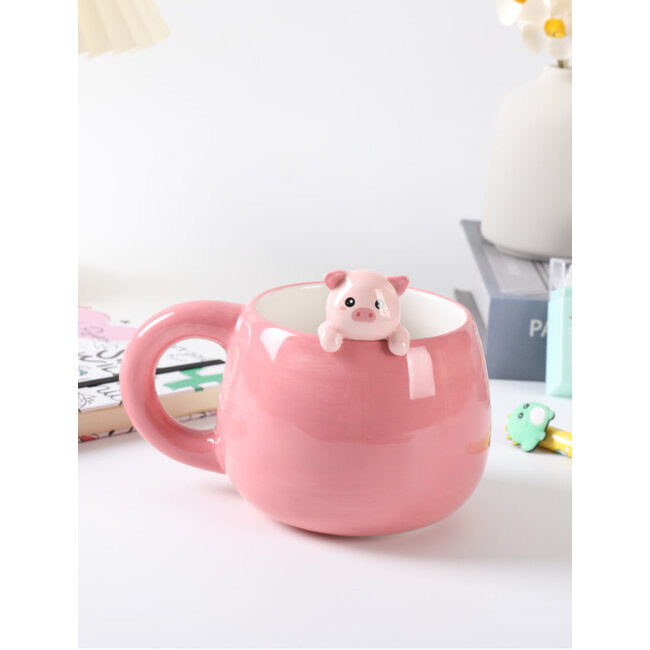 XL Charm Mug - Piggy