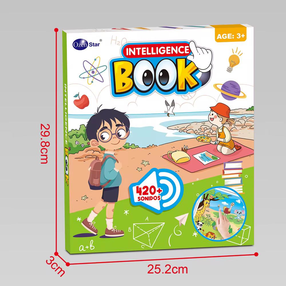 Intelligence Book - Interactive Learning Book for Kids
