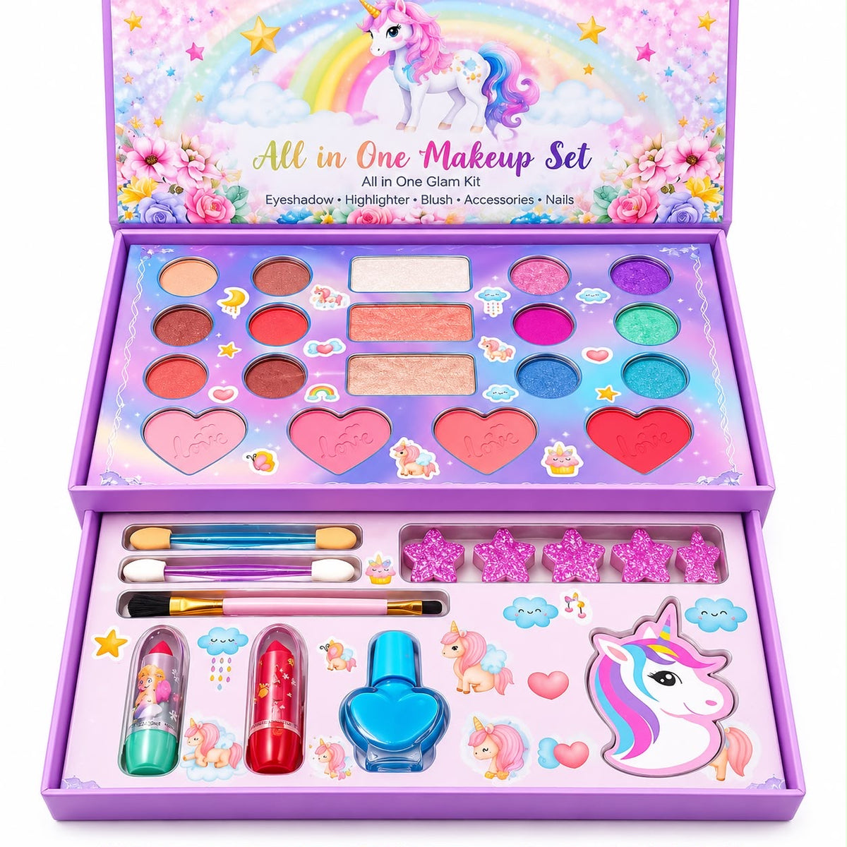 Unicorn All-In-One Makeup Set