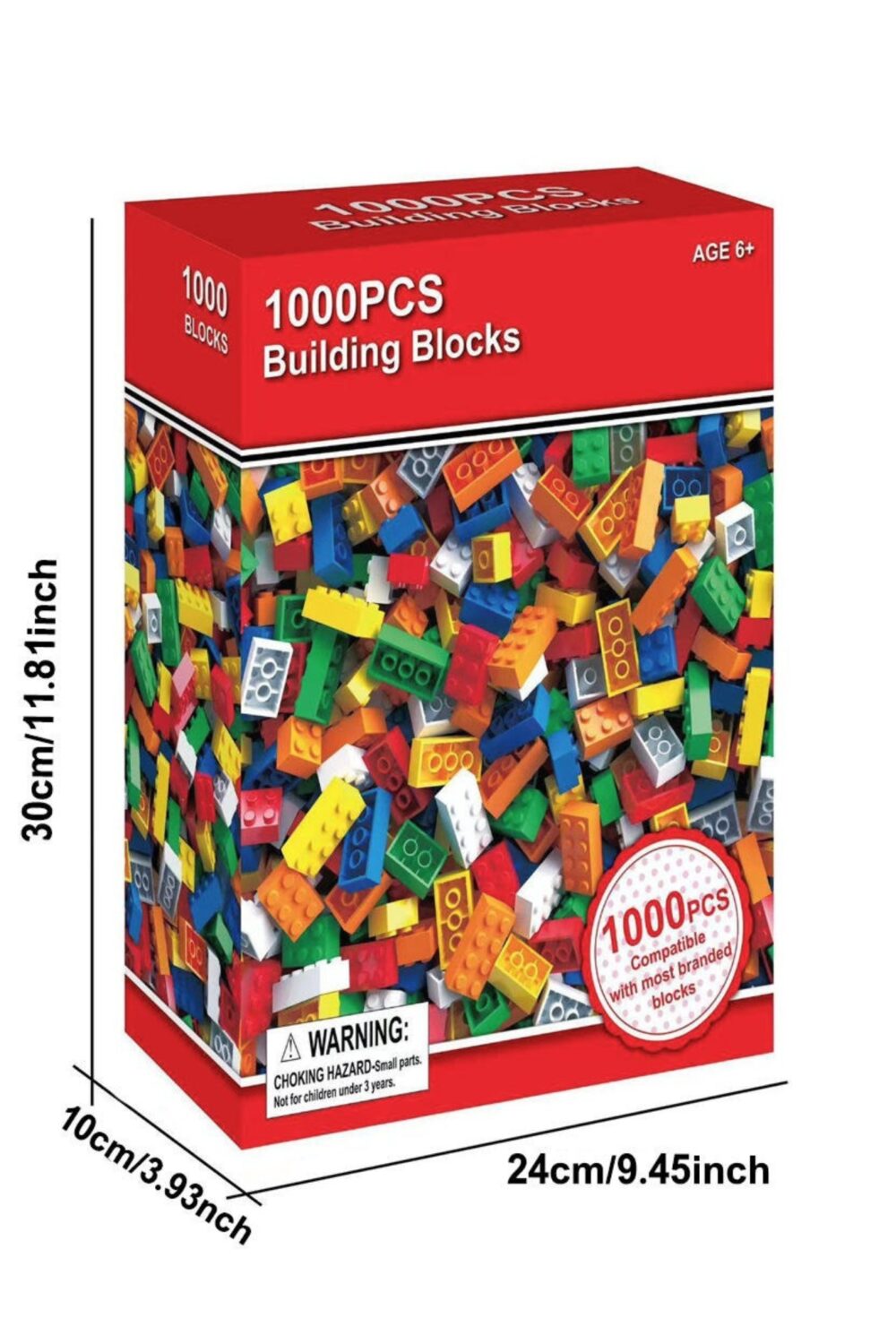 1000 Piece Building Blocks Set