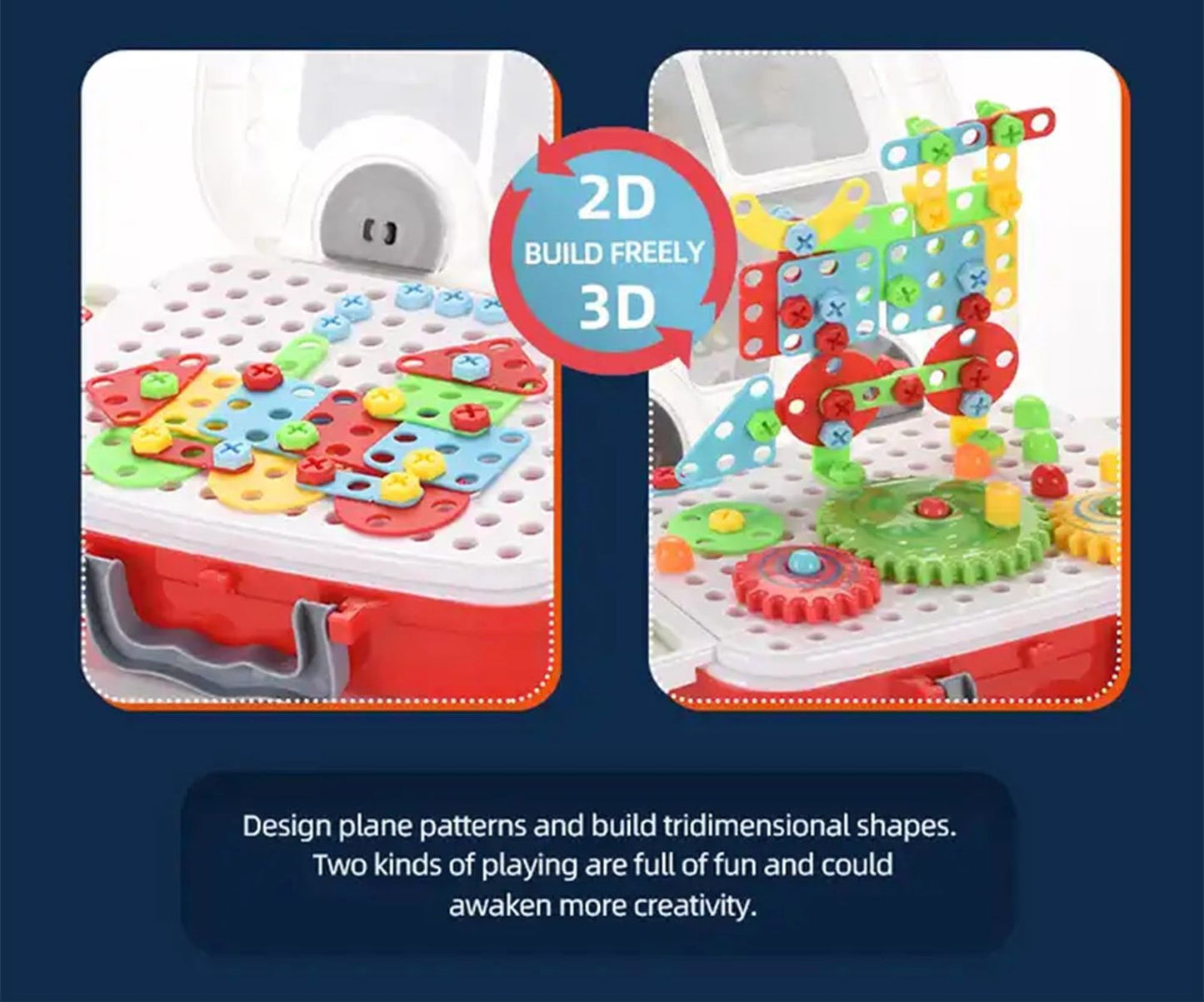 Creative Construction STEM Engineering Building Set