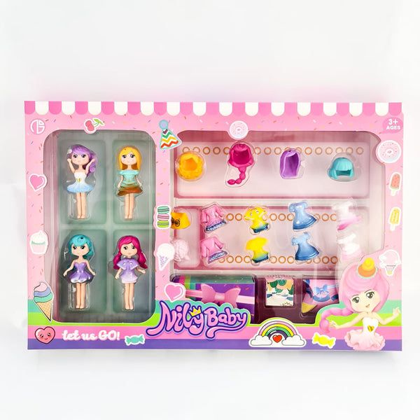 Dress-Up Doll Play Set