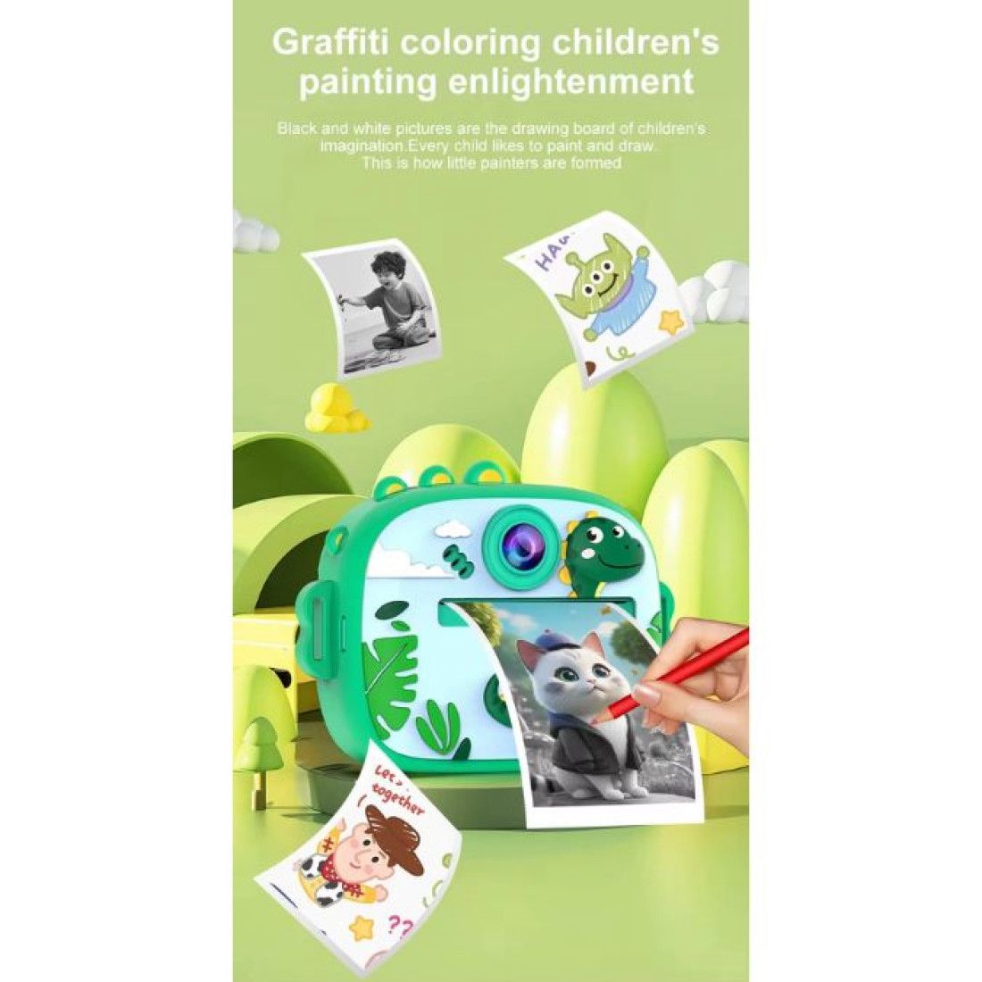 KidiSnap Instant - Instant Printing Camera