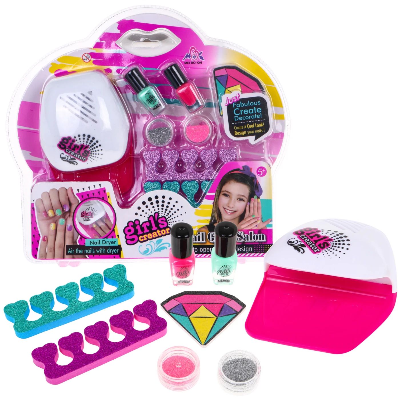 Nail Glam Salon Playset