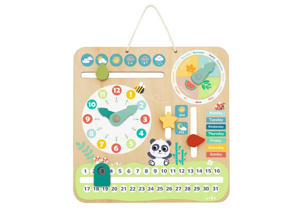 My Calender Interactive Wooden Learning Board