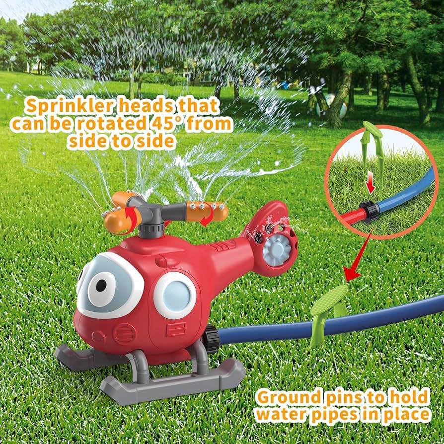 Helicopter Water Sprinkler