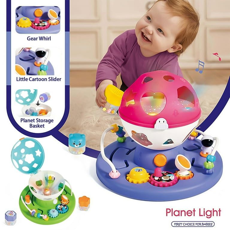 Musical Shape Sorter Planet Light