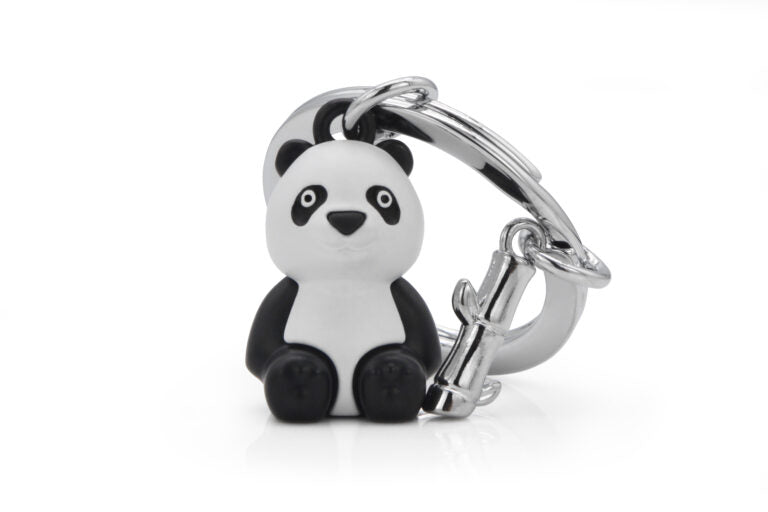 Stainless Steel Keyring - Panda