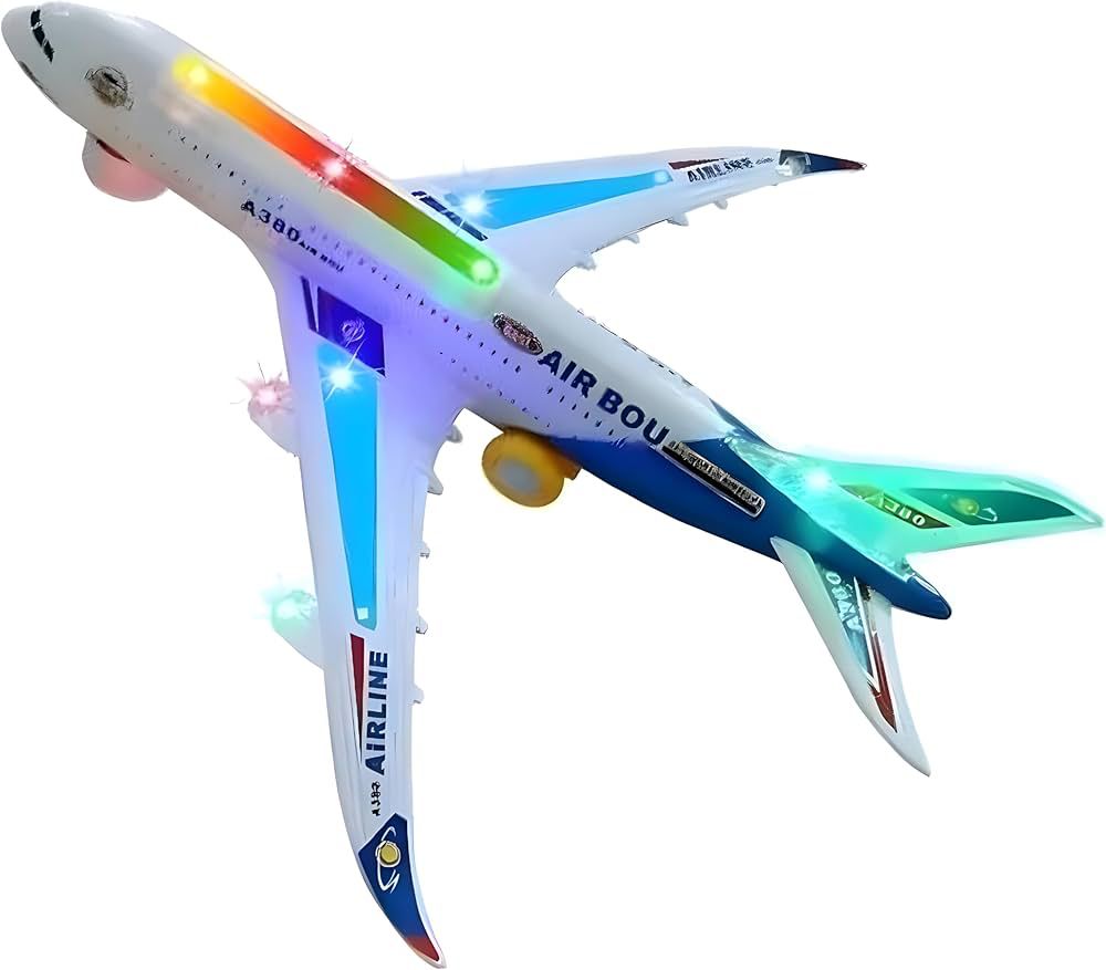 Bump & Go Airbus A380 Light Up Toy
