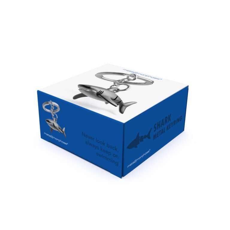 Stainless Steel Keyring - Shark