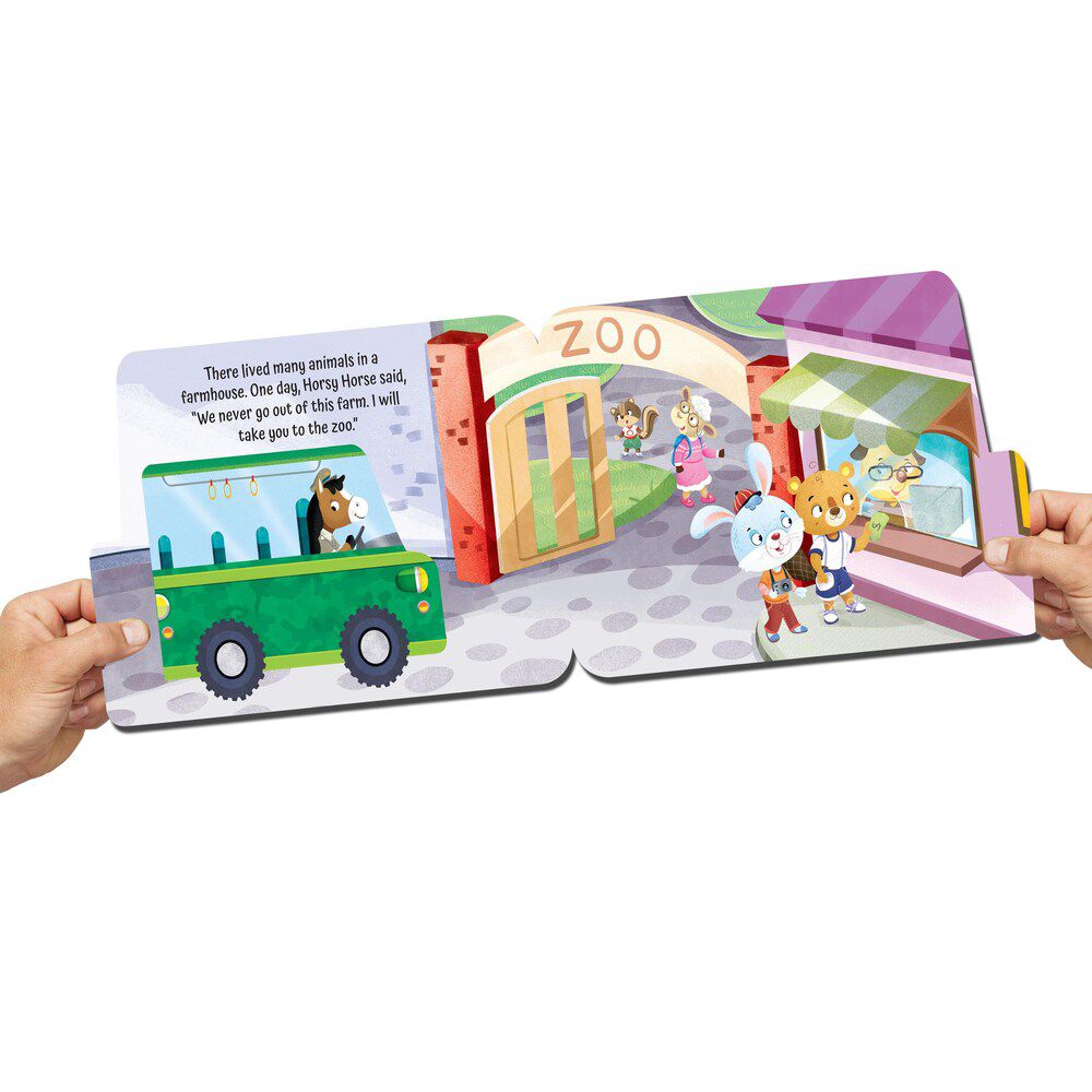 Zoo Safari On The Bus Board Book