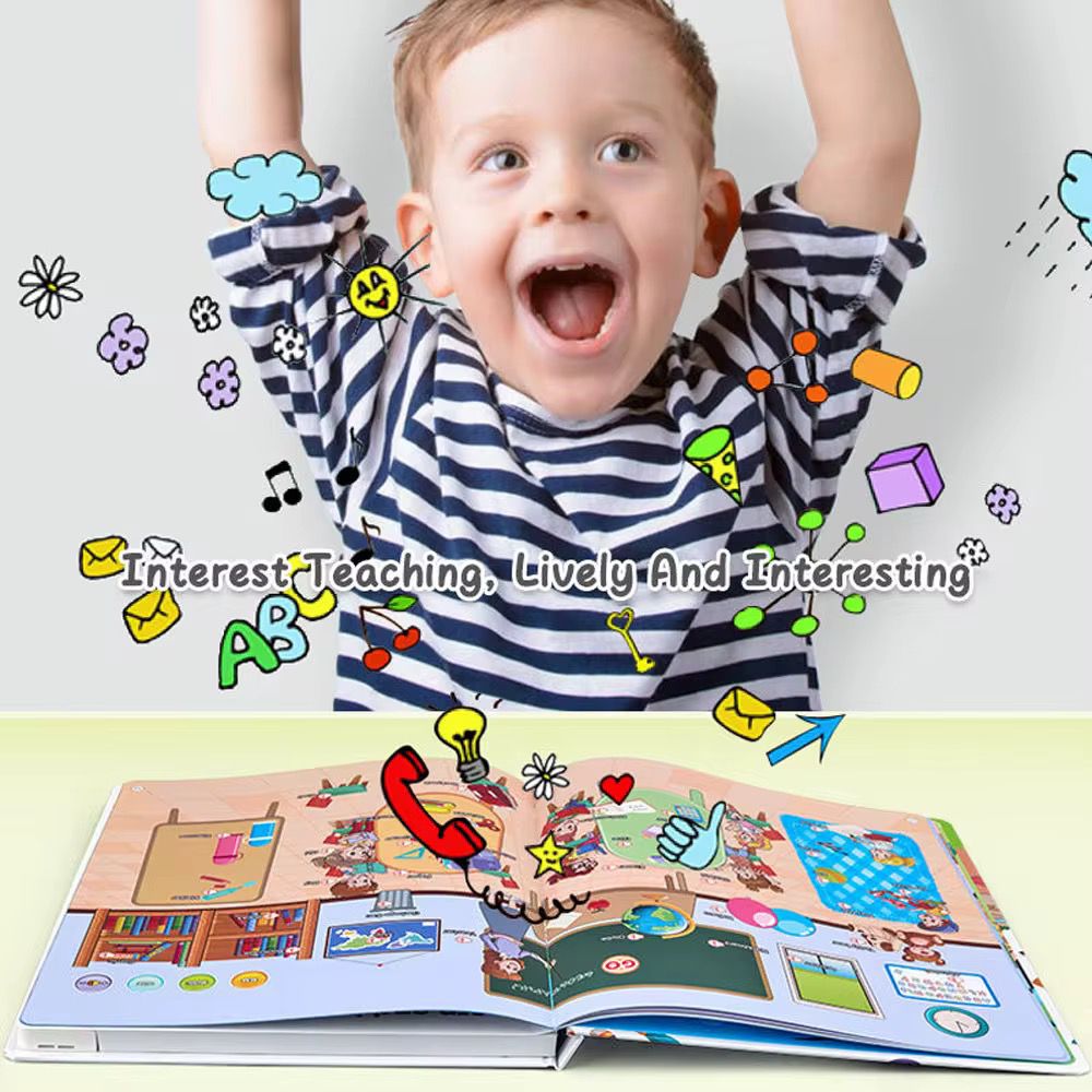 Intelligence Book - Interactive Learning Book for Kids