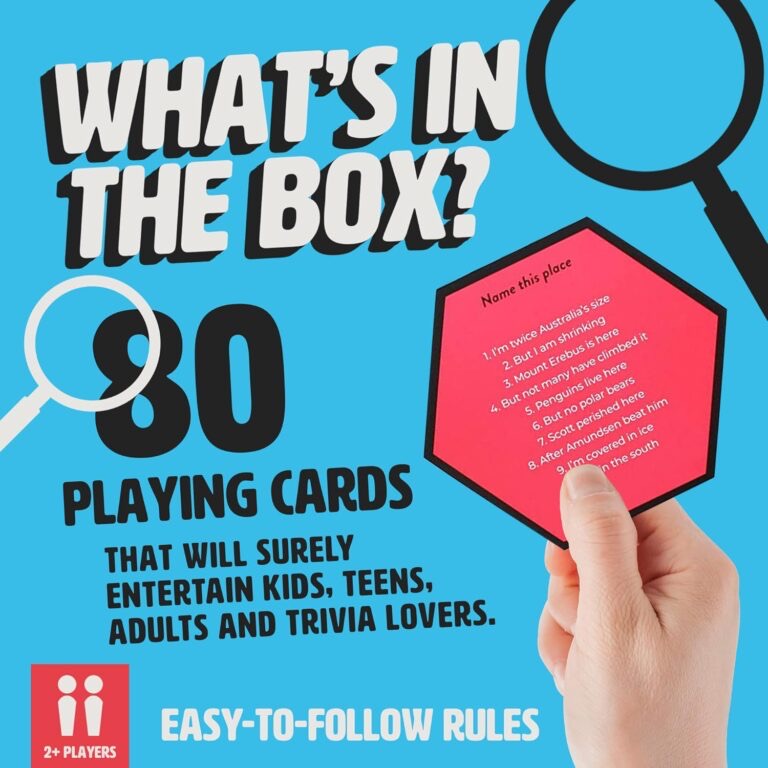 10 Clues Card Game