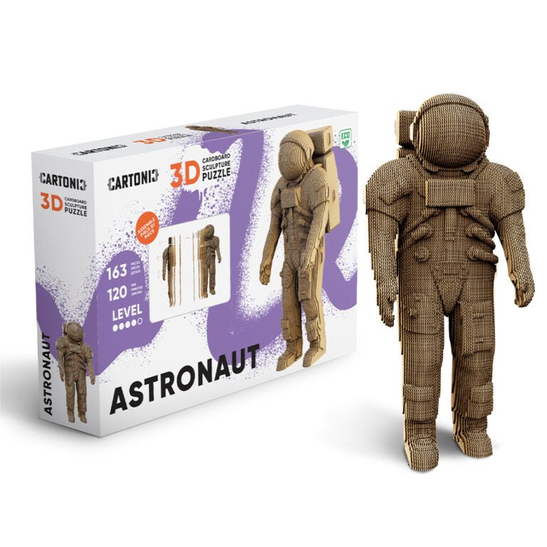3D Astronaut Cardboard Structure Puzzle