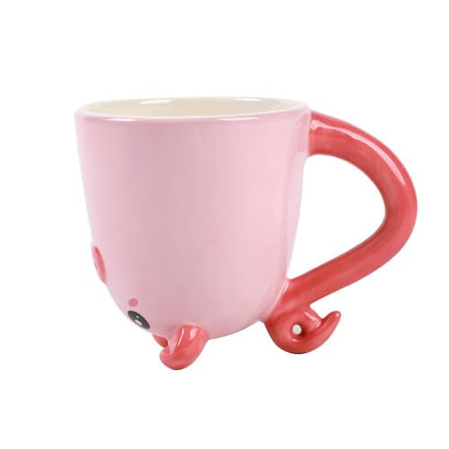 Piggy Ceramic Up & Down Mug