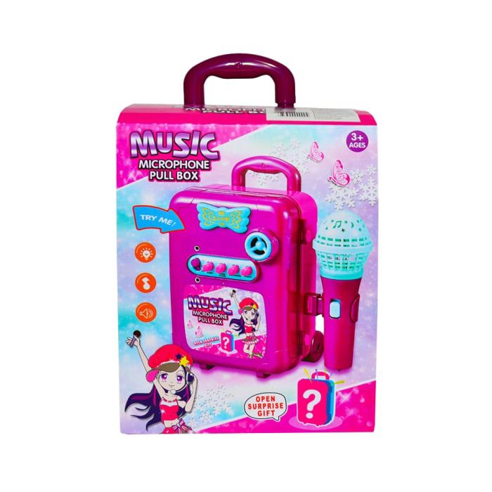 Kids’ Portable Karaoke Pull Box