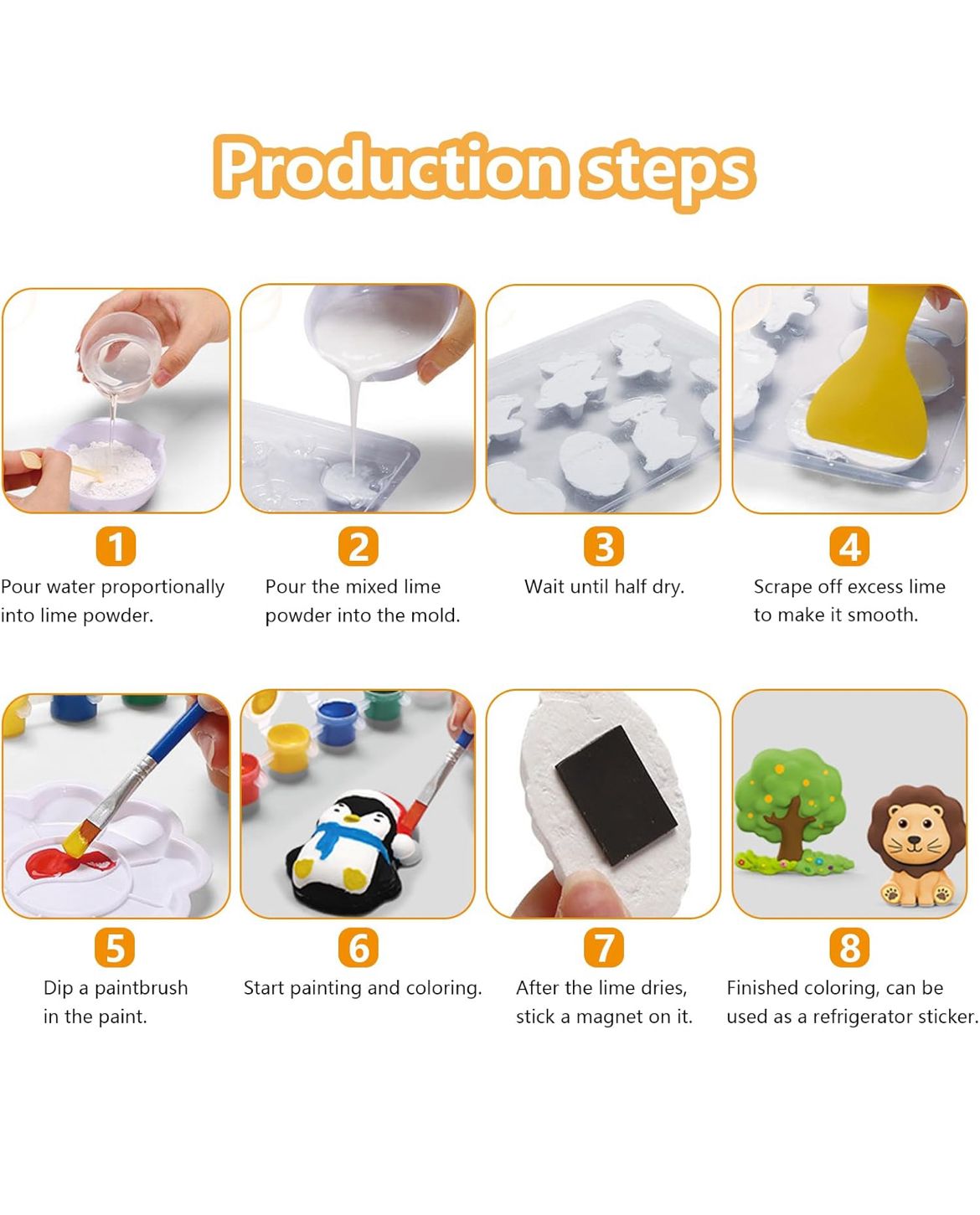 Animal Mould & Paint Set