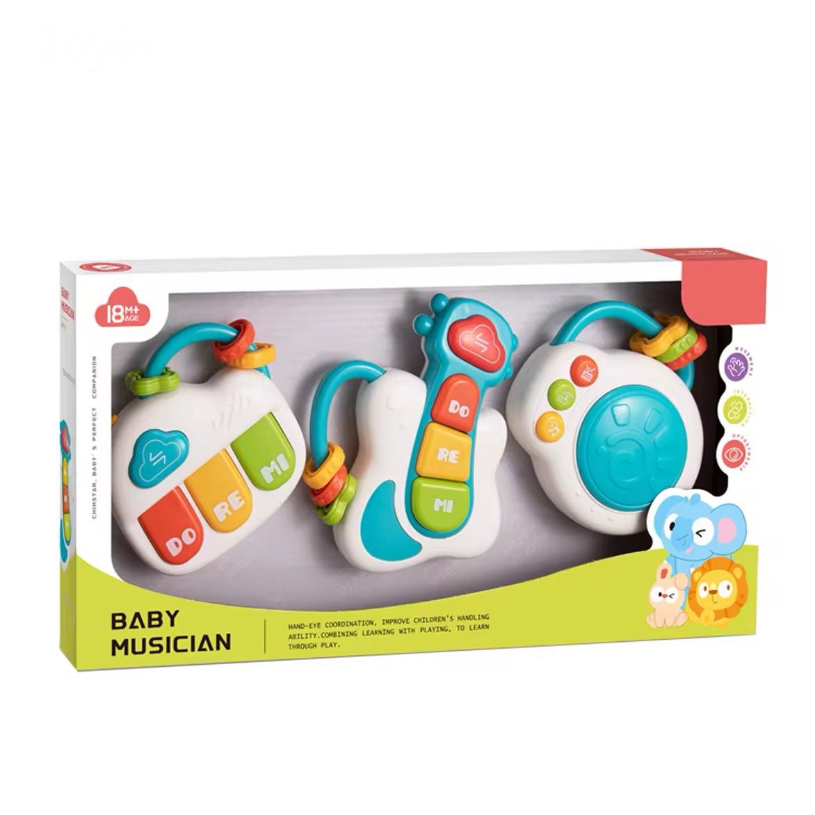 Baby Musician - 3in1 Musical Toy Set