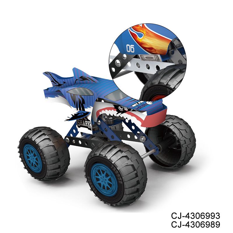 Metal Construction DIY Monster Truck