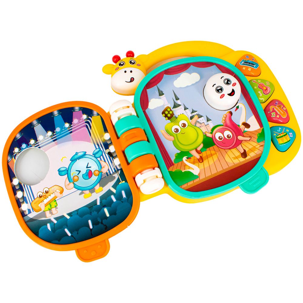 Giraffe Musical Activity Toy - Interactive Baby Sound Book
