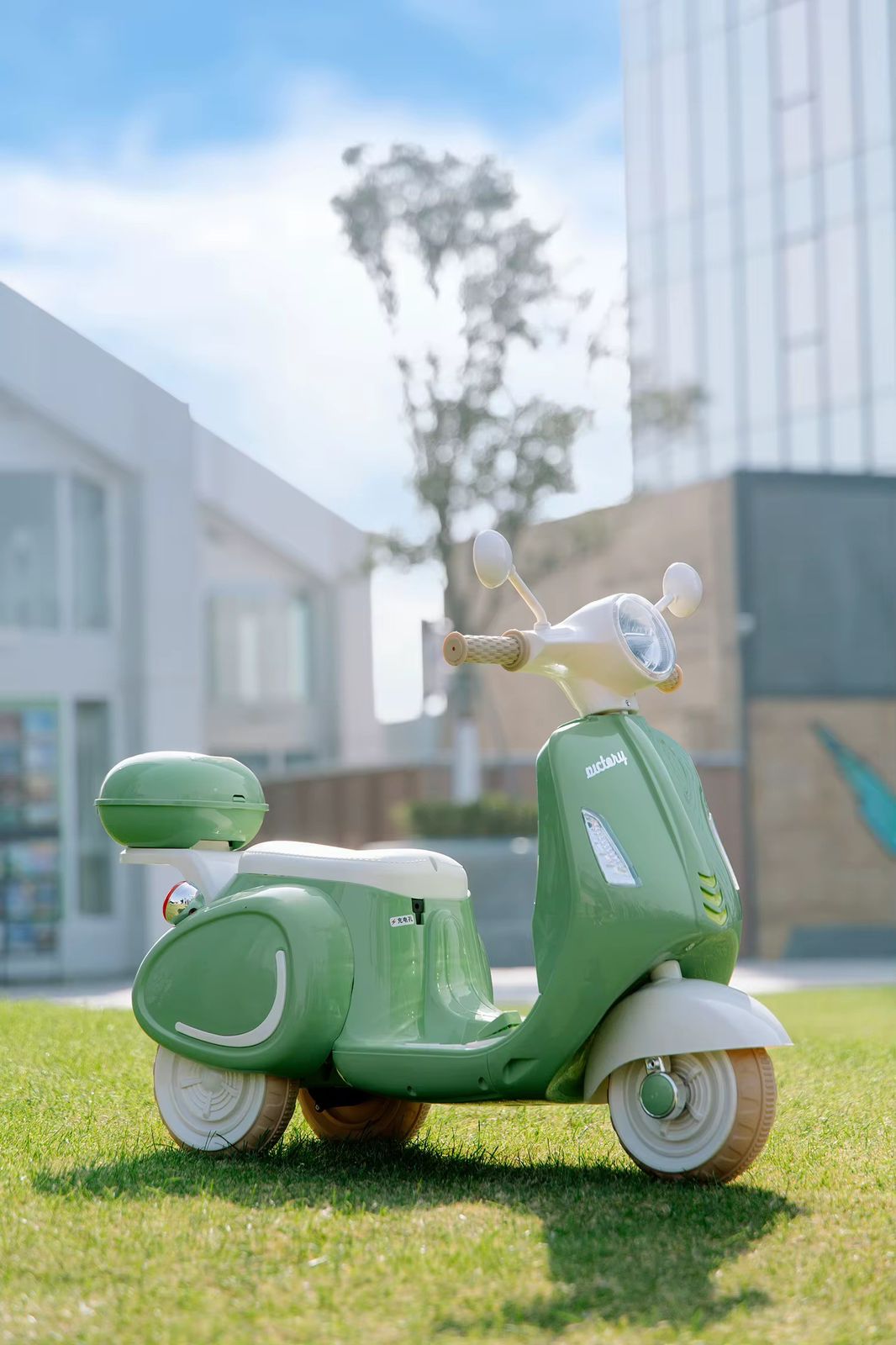 Kids Electric Ride On - Mini Vespa Scooter