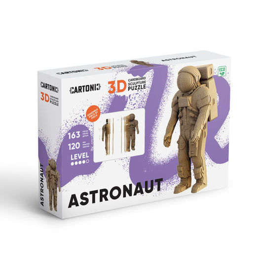 3D Astronaut Cardboard Structure Puzzle