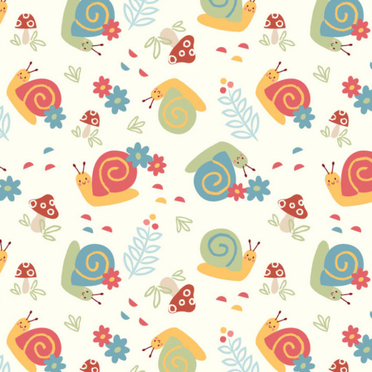 Skippy Snail Crinkle Teether
