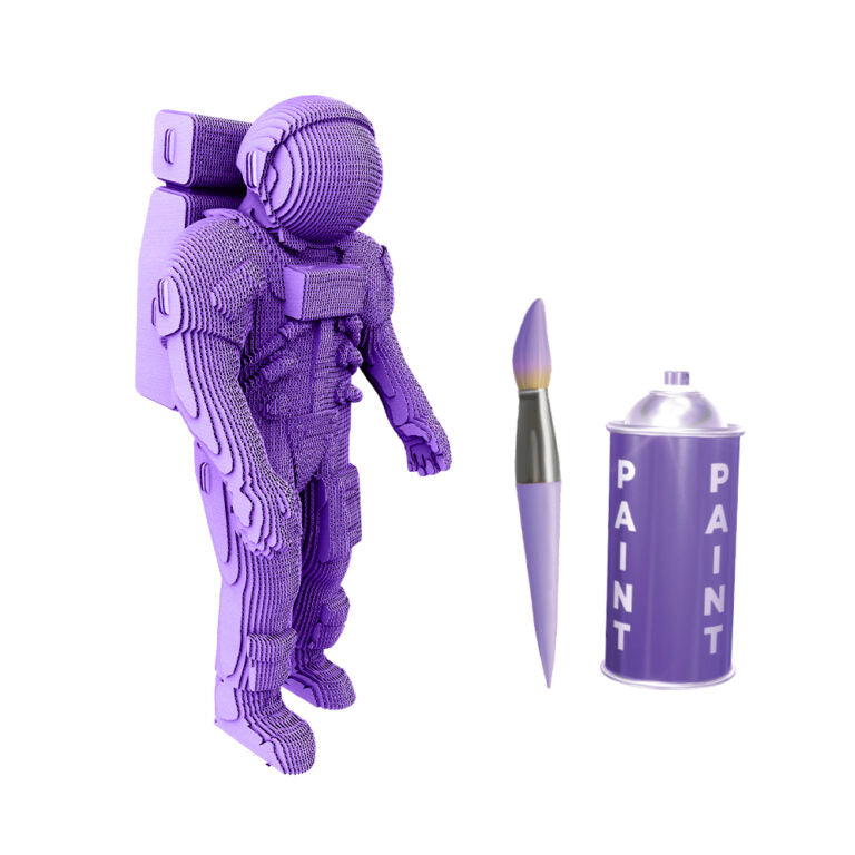 3D Astronaut Cardboard Structure Puzzle