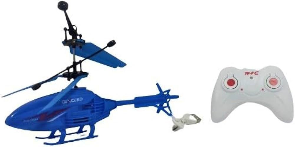 Remote Controlled (RC) Helicopter with Hand-Gesture Sensor