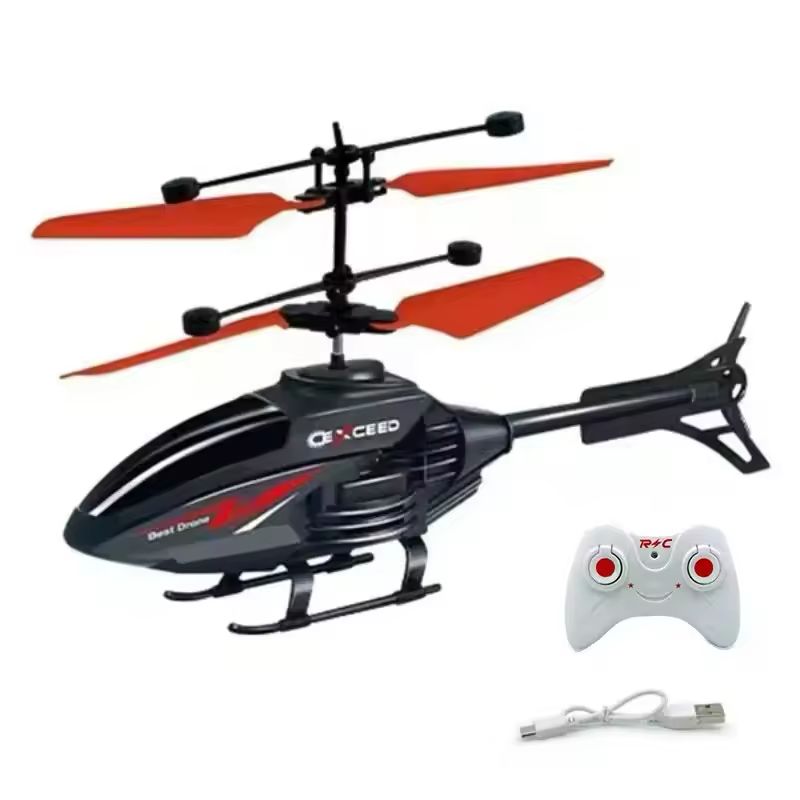 Remote Controlled (RC) Helicopter with Hand-Gesture Sensor
