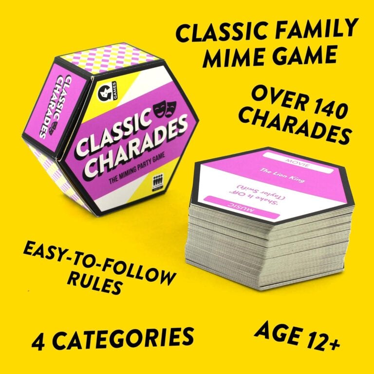 Classic Charades Card Game