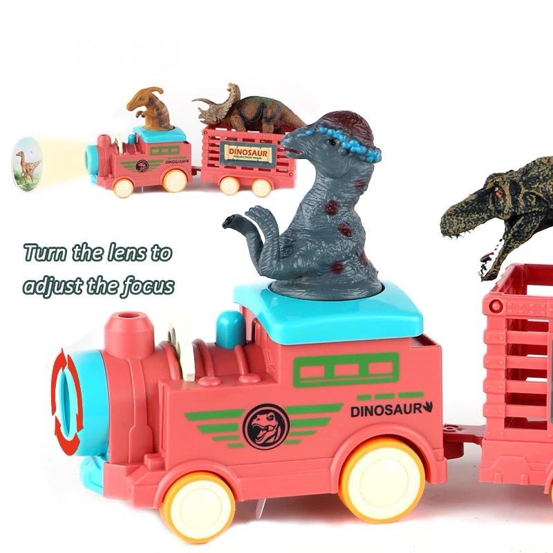 Dinosaur Projection Train