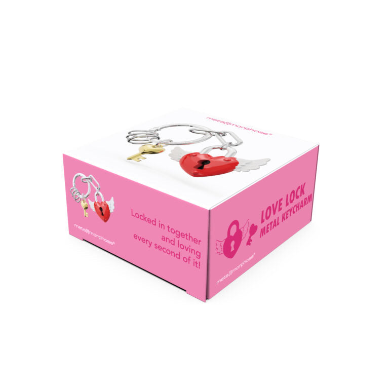 Stainless Steel Keyring - Love Lock