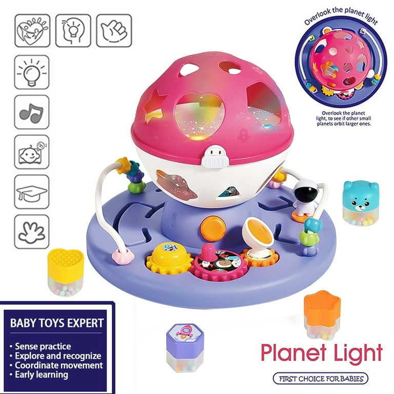Musical Shape Sorter Planet Light