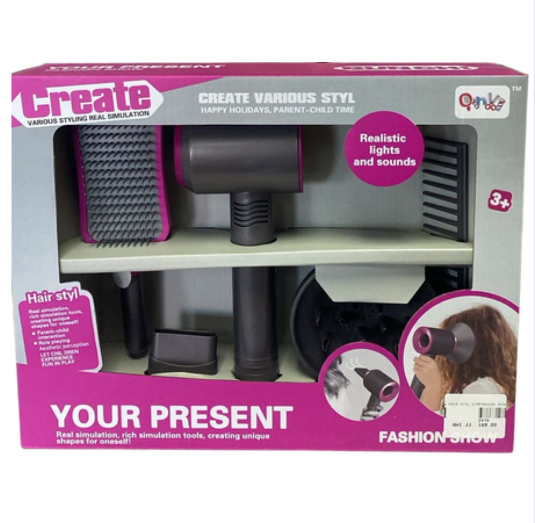 Hair Styling Salon Play Set