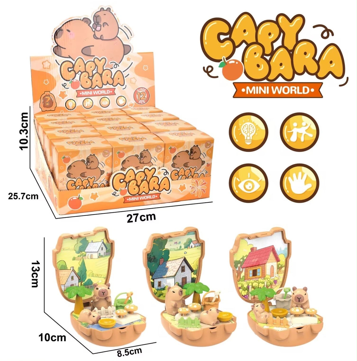 Capybara Mini World Playset