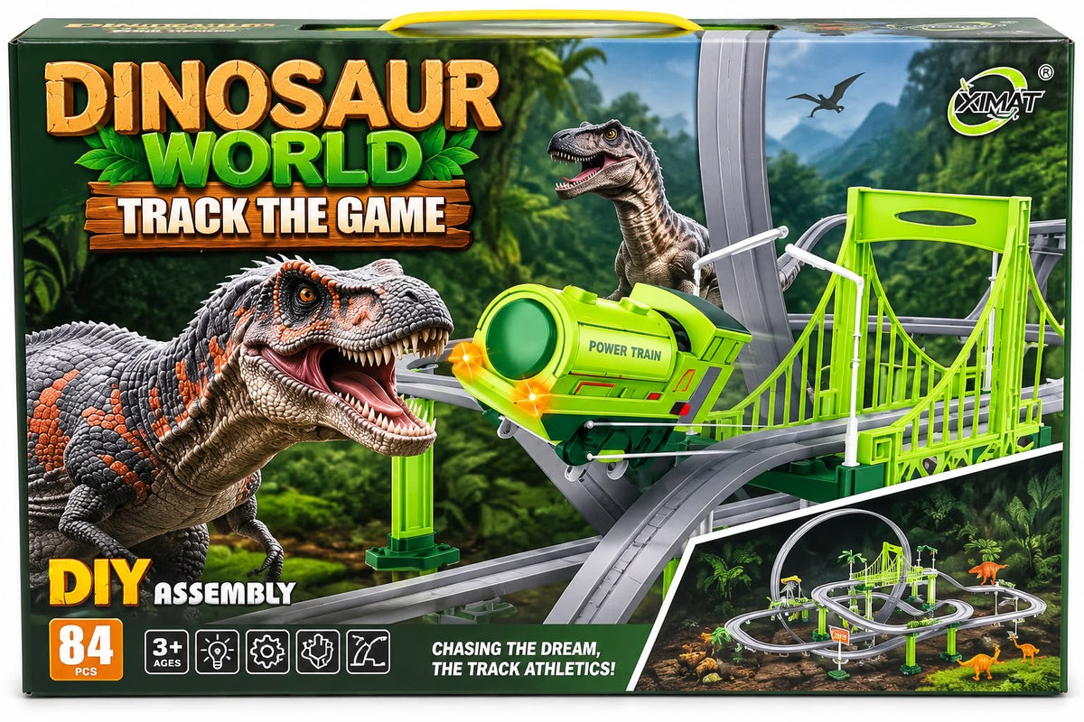 Dinosaur World Track Set