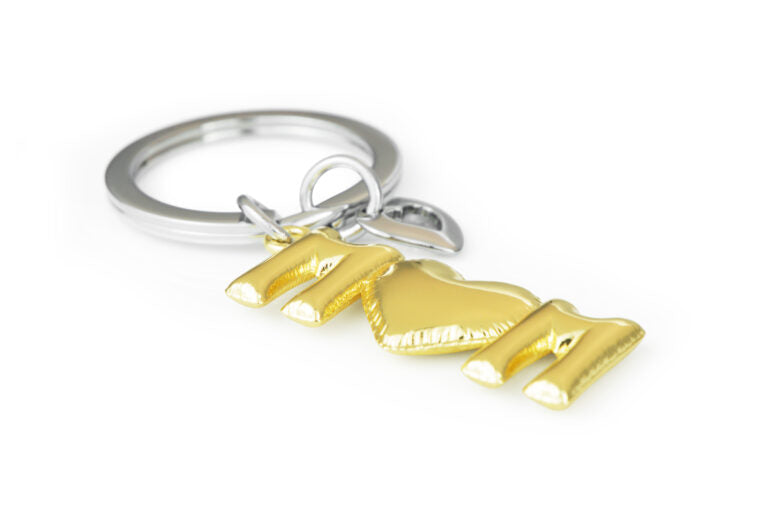 Stainless Steel Keyring - Super Mom
