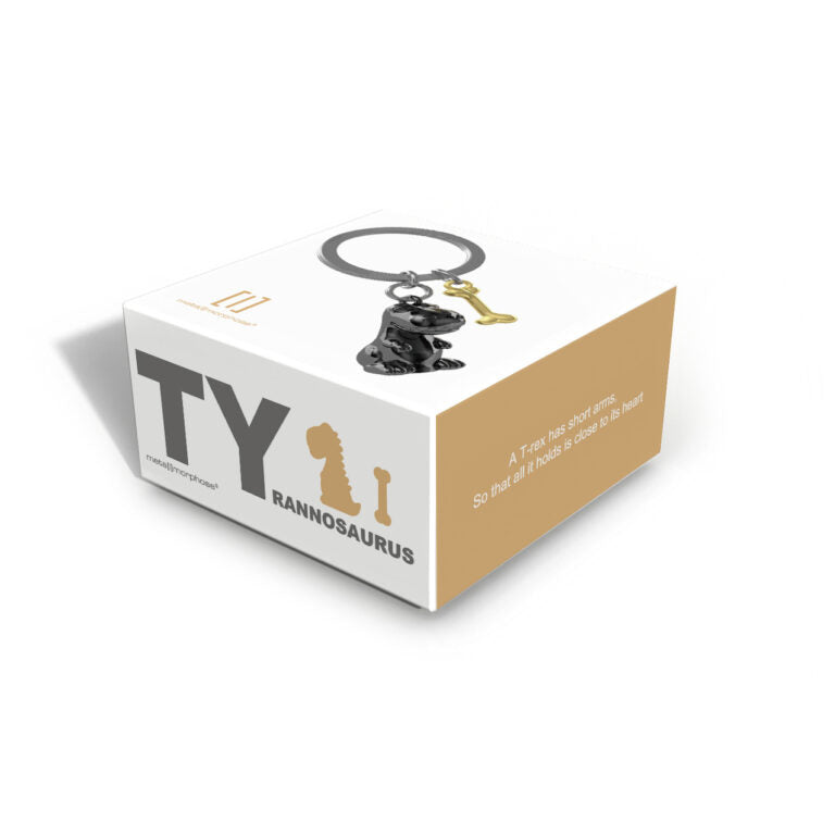 Stainless Steel Keyring - Tyrannosaurus Rex