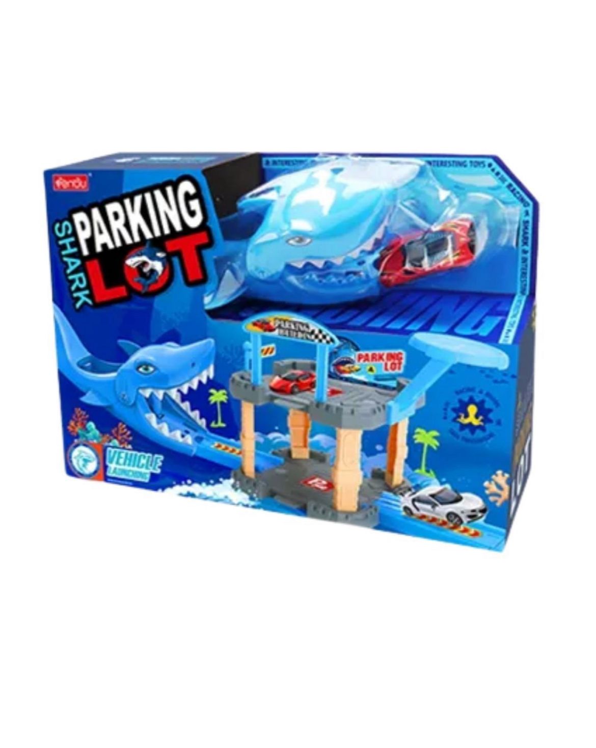 Shark Parking Lot Play Set