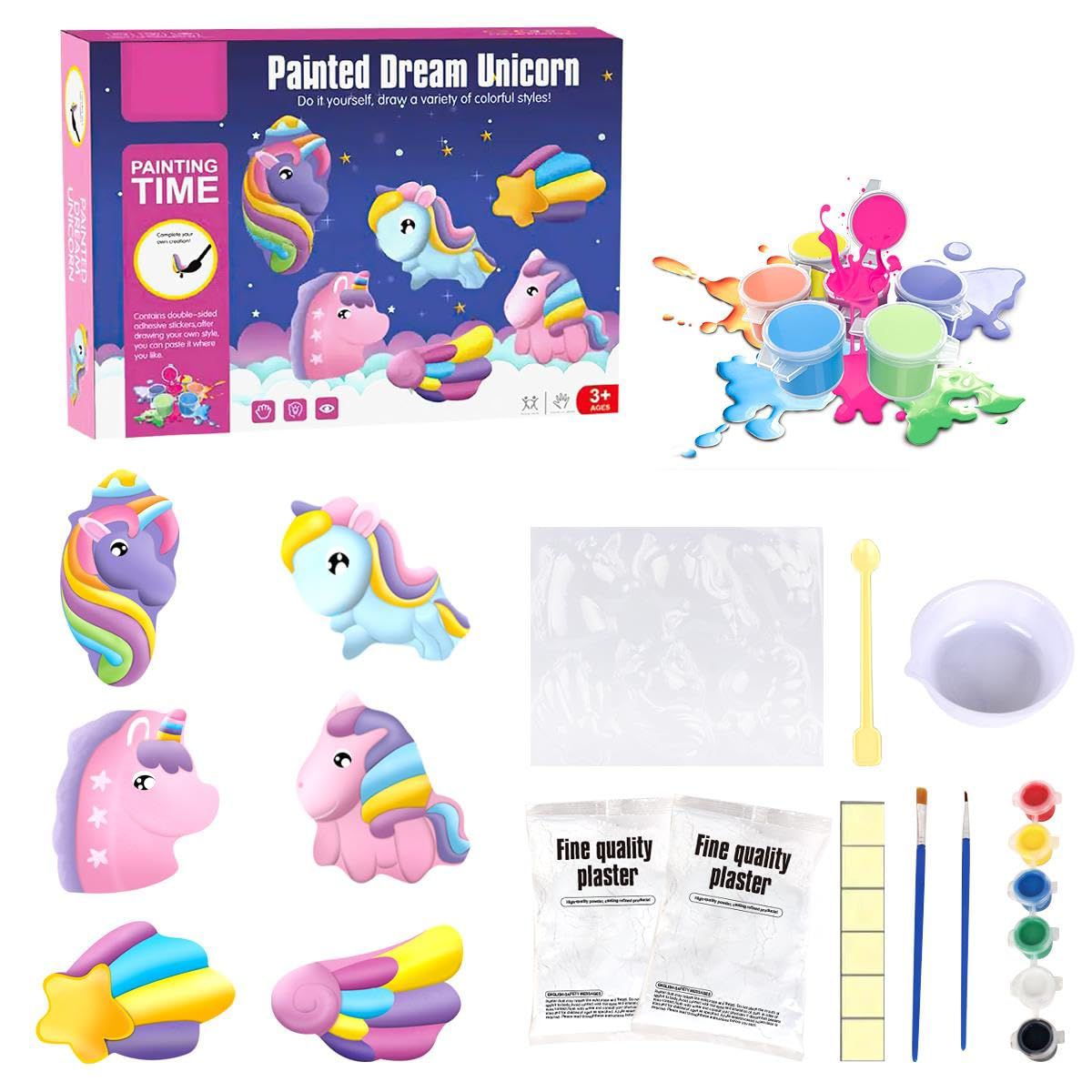 Painted Dream Unicorn - DIY Plaster Painting Kit