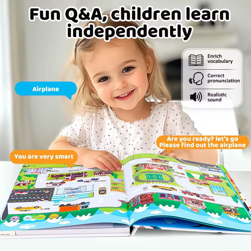 Intelligence Book - Interactive Learning Book for Kids