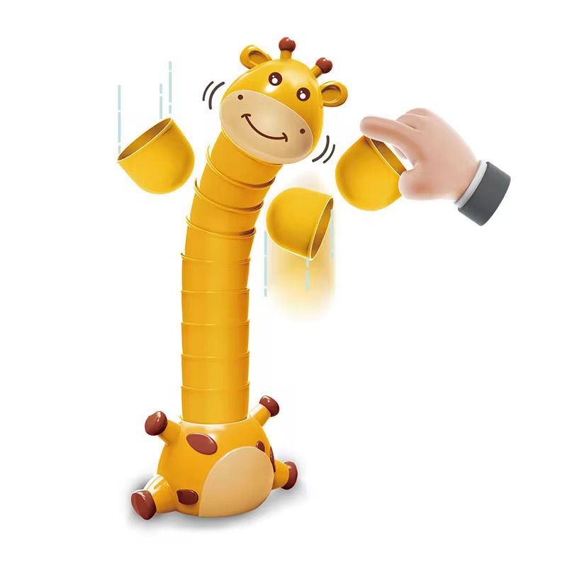 Giraffe Happy A Jenga - Stacking & Balancing Game