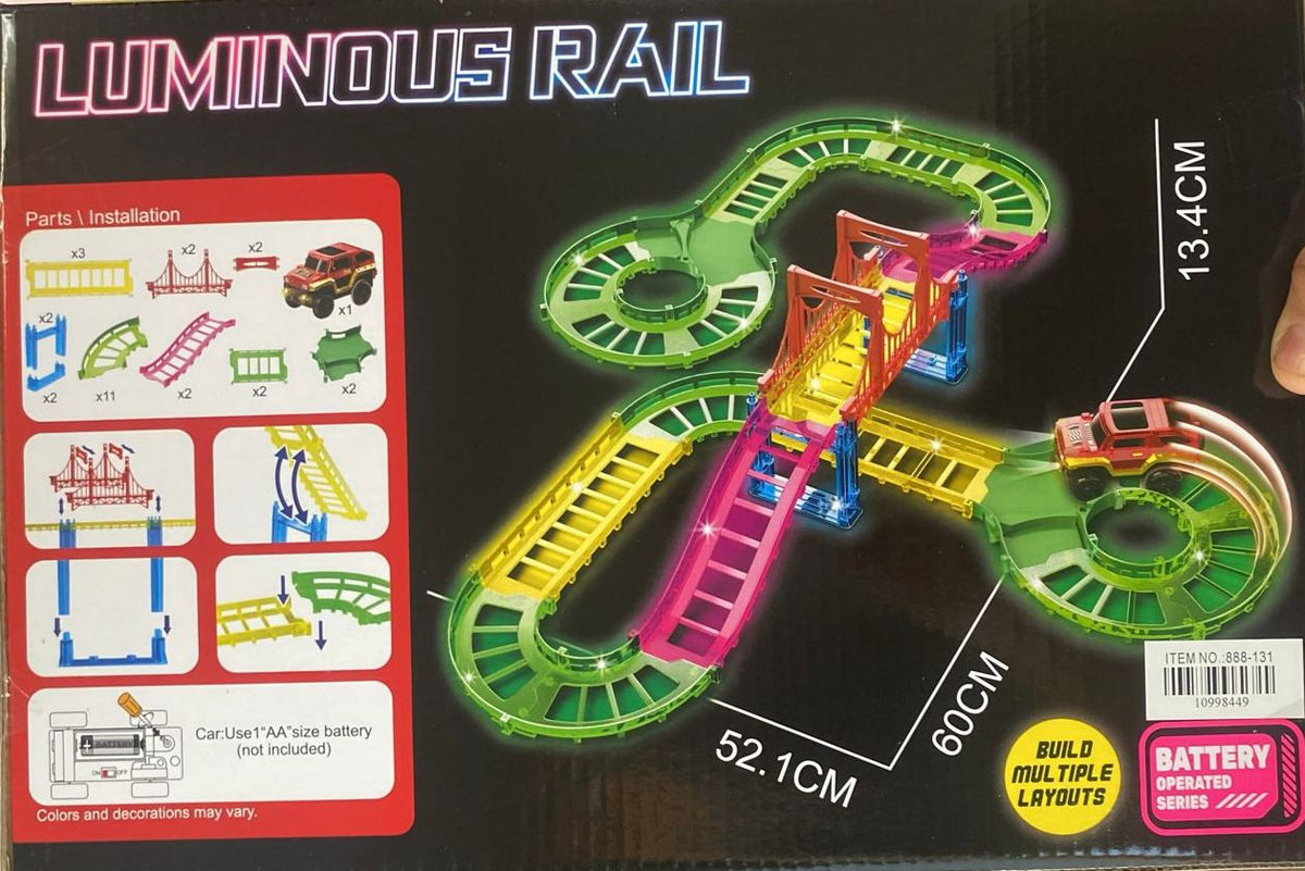 Luminous Rail Track Set (Beginner)