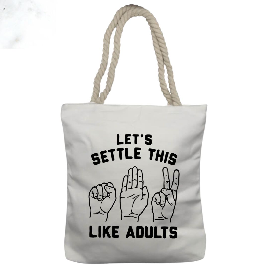 Personalised Rope Bag