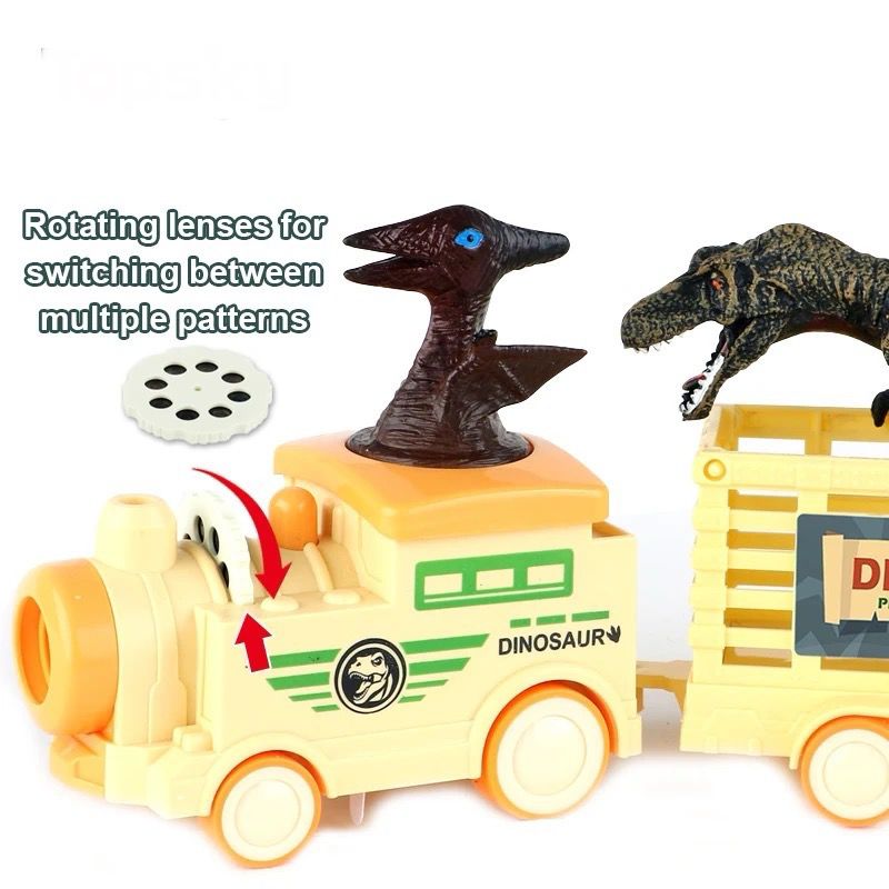 Dinosaur Projection Train