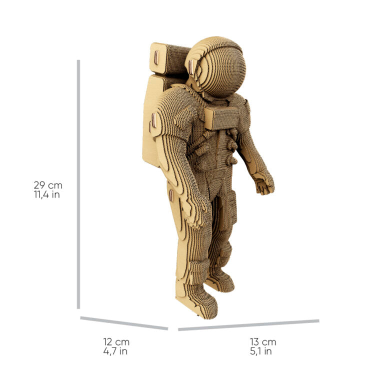 3D Astronaut Cardboard Structure Puzzle
