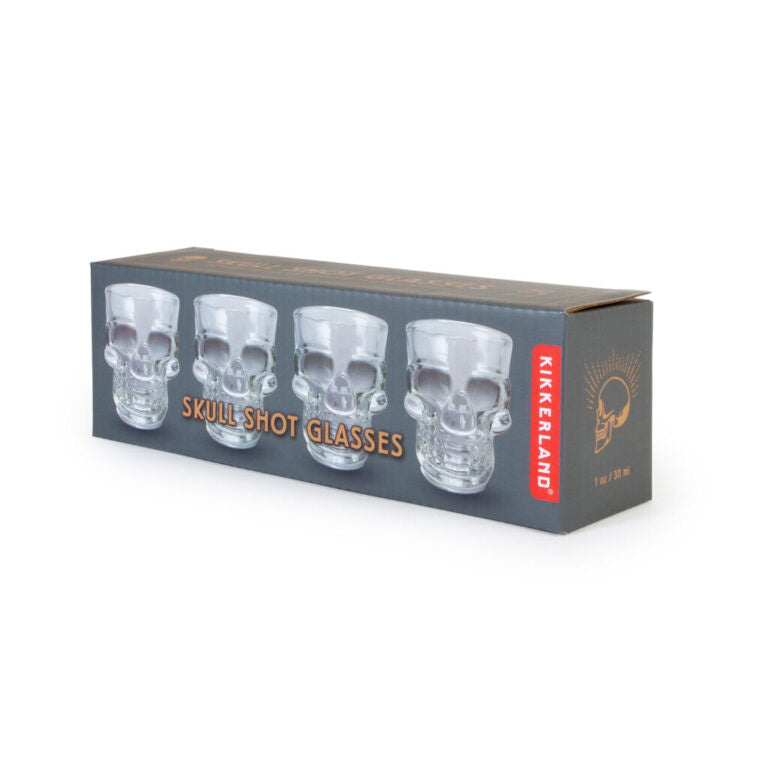 Skull Shotglasses (Set of 4)