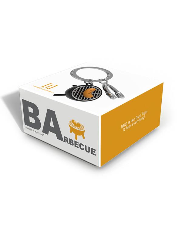 Stainless Steel Keyring - Braai/ BBQ